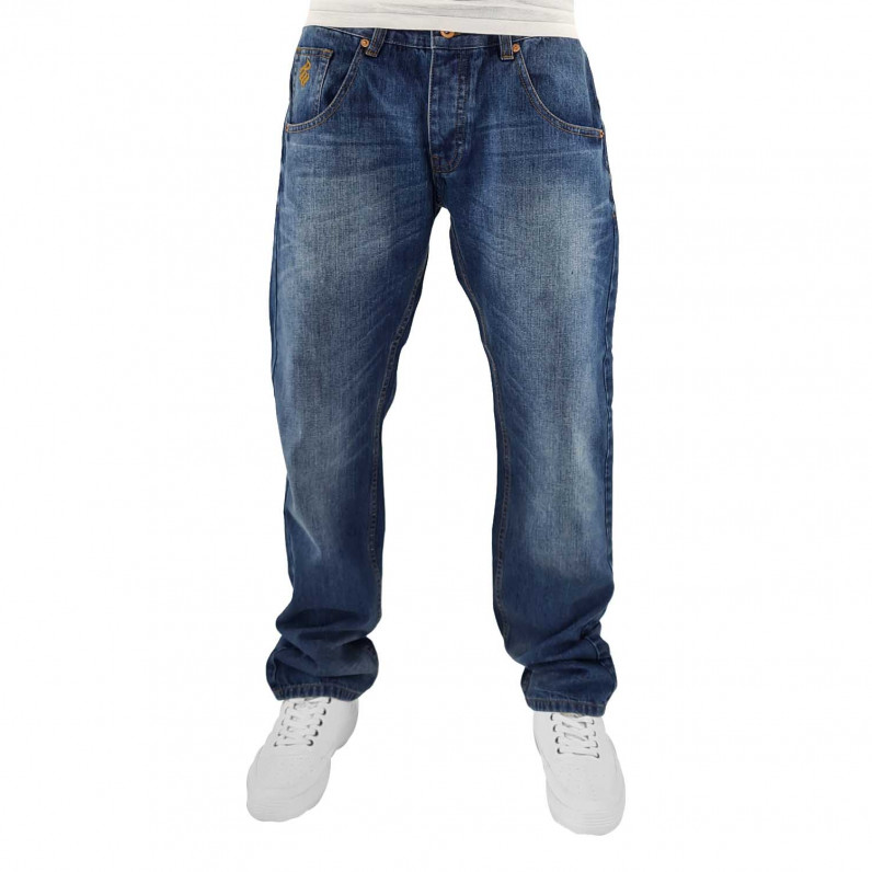 Men's ROC-9 Tony Fit Denim Blue Wash Jeans