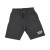 Men's Charcoal Grey Summer Casual Fleece Lusso Shorts