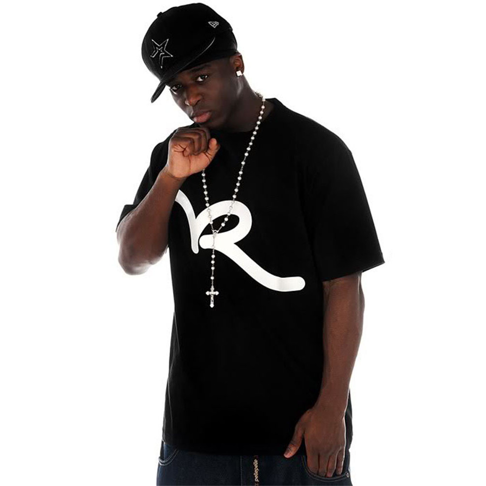 Rocawear Men's Black Double R Swinger T-Shirt