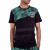 Men's Black Printed Marijuana Weed Cotton T-Shirt R095