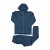 Men's Designer Petrol Blue Biker Style Urban Tracksuit