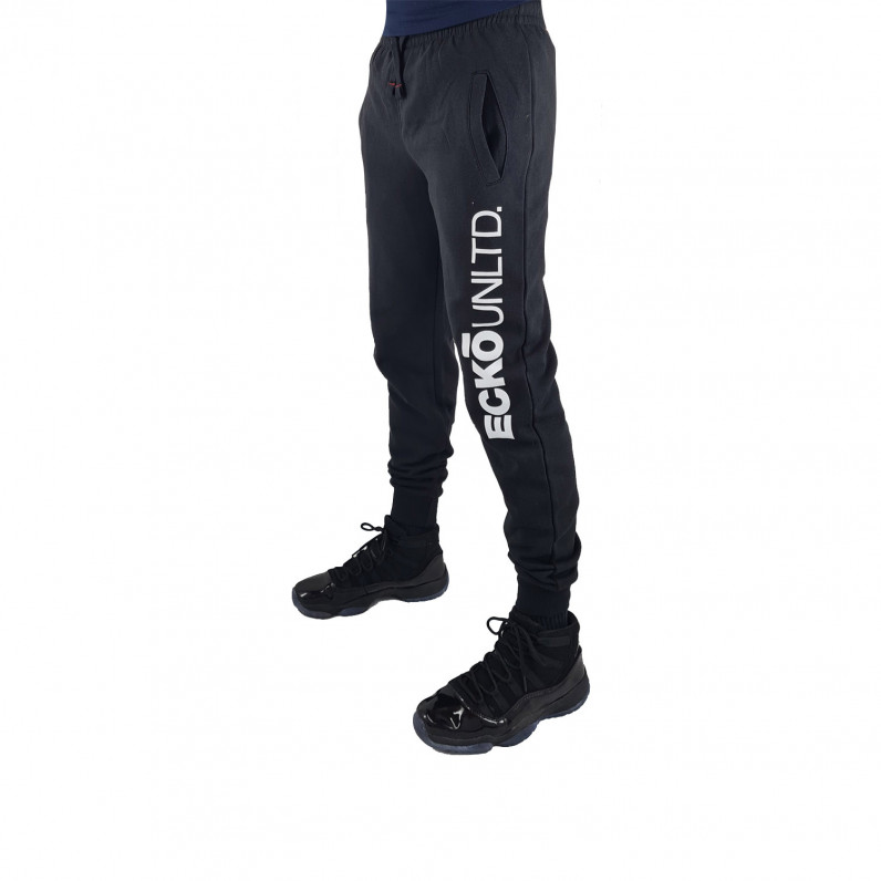 Men's Black Basecore Urban Cotton Jog Pants