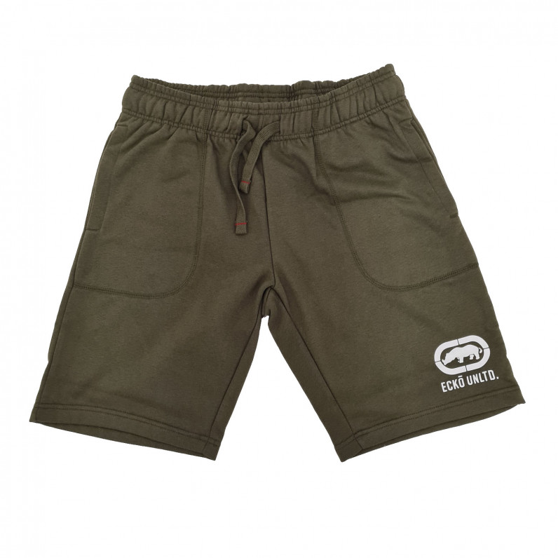 Men's Cloud Khaki Green Summer Casual Cotton Shorts