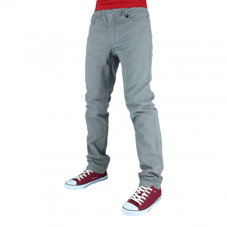 Men's Slim Fit Grey Modern Urban Denim Jeans