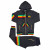 Men's Black Urban Rasta Lion Tracksuit