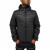 Men's Black Terrier Puffer Quilted Hooded Bomber Baseball Urban Jacket