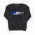 Men's Urban Black Trap Designer Star Crew Neck Cotton Sweatshirt