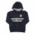 Black Goofy Kids Overhead Hoodie Boys Girls Hooded Sweatshirt