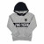 Grey Goofy Kids Overhead Hoodie Boys Girls Hooded Sweatshirt