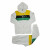Men's White Jamaican Fleece Cotton Tracksuit