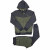 Men's 2Tone Black Green Unique Urban Designer Tracksuit
