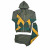 Jamaica Tracksuit – Men’s Slim Fit 2-Piece Set | Hoodie & Joggers | 100% Polyester | Olive