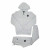 Men’s Slim Fit Tracksuit – 2-Piece Hoodie & Joggers Set – Polyester Streetwear - Hamish White