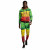 Mens Rasta Tracksuit Set &ndash; Full Zip Hoodie & Joggers Streetwear Outfit