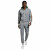 Men&rsquo;s Grey Velour Tracksuit Set &ndash; Premium Slim Fit Hoodie & Joggers