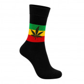 Rasta Crew Socks | Soft Cotton Blend | Men's & Women's Everyday Casual Socks | UK Size 6&ndash;11