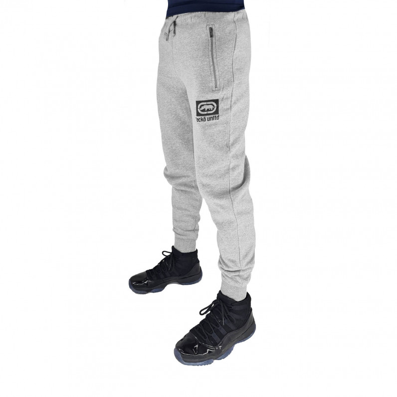 Men's Grey Ducatti Cotton Blend Jog Pants | Casual Streetwear Joggers