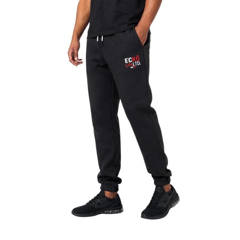 Men's Autodrome Charcoal Grey Cotton Blend Jog Pants | Casual Streetwear Joggers