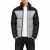 Men&rsquo;s Grey Colour Block Puffer Jacket