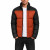 Men&rsquo;s Rust Colour Block Puffer Jacket