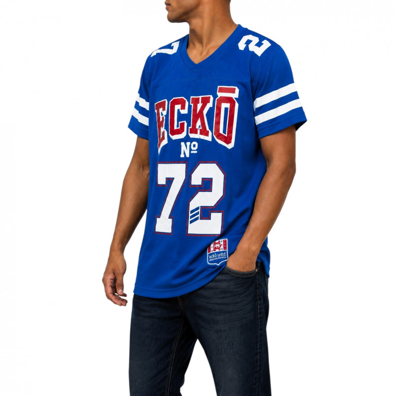 Men&rsquo;s Blue Macabee American Football Style Jersey