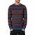 Men&rsquo;s Petrol Blue Fair Isle Jumper with Elbow Patches